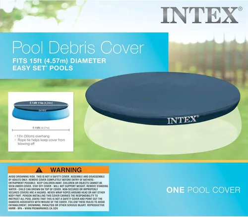 Miniatura 9 de Cubierta de piscina de fácil montaje Intex, Azul