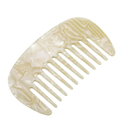 Miniatura 25 de VOCOSTE Peine para el cabello de dientes anchos, peine antiestático de tamaño de bolsillo para cabello grueso, rizado, cuidado del cabello, peine