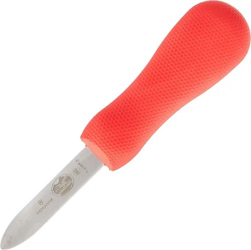 Miniatura 4 de Victorinox – Cuchillo para ostras 2-3/4 pulgadas, 3" Boston, Rojo