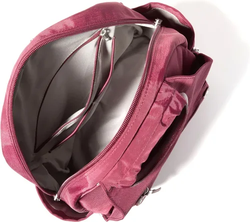 Miniatura 51 de Baggallini Mochila todo el día para mujer con pulsera de teléfono RFID, Negro, talla única