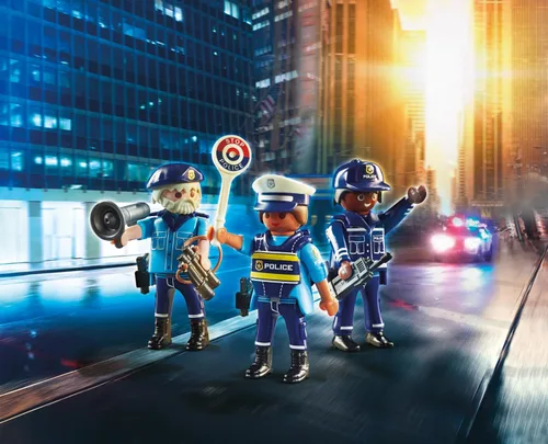 Miniatura 2 de Playmobil Conjunto de figuras policiales