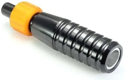 Miniatura 2 de Cheyenne Hawk Tattoo Machine Grip Sleeve ajustable, 0.866 in, color negro
