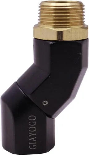 Miniatura 2 de Boquilla de combustible de 1 pulgada NPT con apagado automático verde para bomba de gasolina, boquilla resistente con manguera de combustible