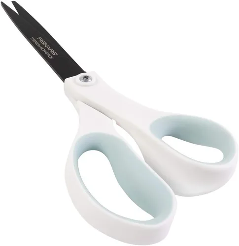 Miniatura 2 de Fiskars Tijeras antiadherentes de titanio Softgrip de moda, 8