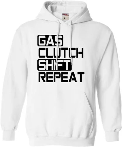 Miniatura 10 de Go All Out Sudadera con capucha Gas Clutch Shift Repeat para hombre y mujer