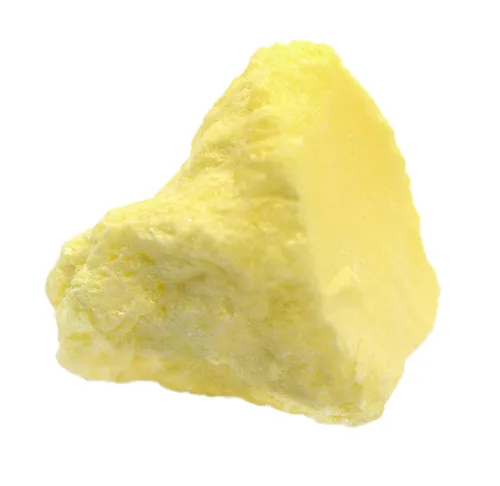 EISCO Azufre crudo, muestra de mineral - Aprox. 1 pulgada - Seleccionado por geólogos y procesado a mano - Ideal para aulas de ciencia