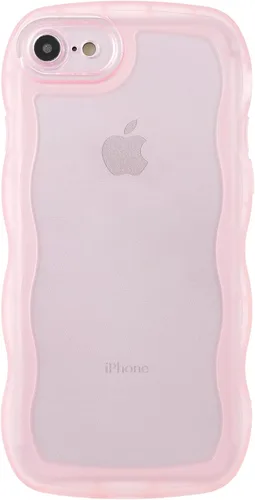 Miniatura 139 de SKYLMW Compatible con iPhone 6s Plus/6 Plus Case de 5.5", Linda Kawaii Marco Ondulado Rizado Forma de Marco Funda de Silicona Suave Resistente a