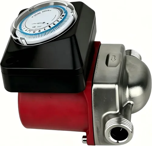 Miniatura 7 de 115V Hot Water Circulation/Recirculating Pump with Timer,3-Speed Circulator Pump, Max.Q/H :8.4GPM/16.7FT,Silent Operation for Domestic Water