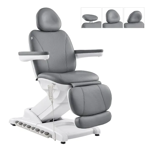 Miniatura 10 de DIR Spa cama eléctrica completa de 4 motores de belleza facial - médico, tatuaje, médico, silla de podología con asientos térmicos climatizados