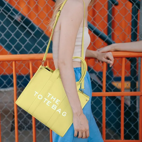 Miniatura 6 de NPBAG The Tote Bag para mujer, bolso de piel sintética con cremallera, bolso de hombro cruzado para viajes, escuela, trabajo, bolso de moda con asa