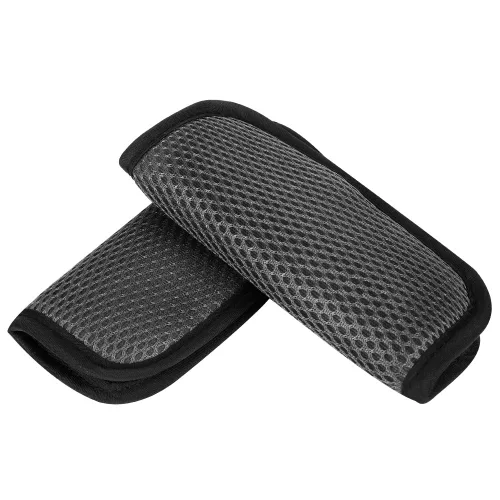 Miniatura 10 de Accmor Correas de asiento de automóvil para bebés y niños, fundas suaves para correas de asiento de automóvil, fundas de cinturón de seguridad