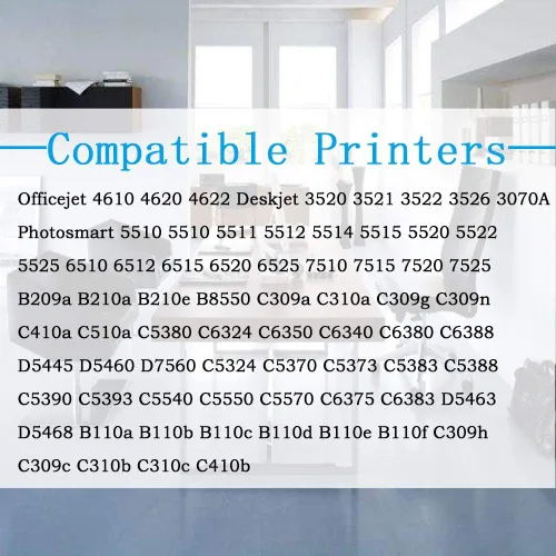 Miniatura 2 de Colorprint - Cartucho de tinta compatible con 564XL para impresora HP 564 para Officejet 4620 4622 Photosmart 7520 7525 6520 6515 5520 6510 C6380