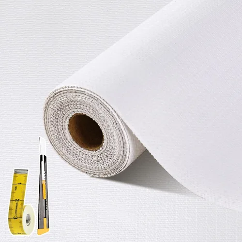Miniatura 13 de Lámina para revestir estantes de cocina, cajones y alacenas, gruesa, antideslizante, sin adhesivo y fácil de limpiar, incluye cuchillo y cinta Dorado