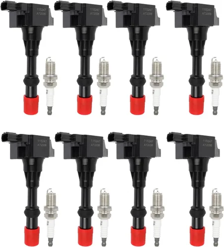 Miniatura 59 de ECCPP UF816 4 bobinas de encendido con 4 bujías de iridio 95125 para Hyundai Elantra Sonata Kona para Kia Forte Optima 2.0L GN10877 UF816 UF-816