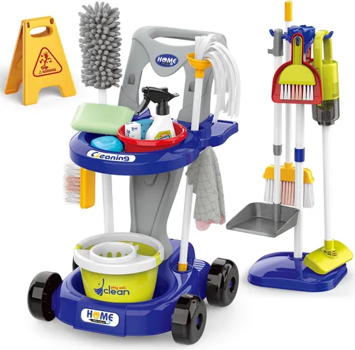 Juego de limpieza para niños pequeños, juego de juguetes de limpieza para niños, nuevo juego de limpieza desmontable de 29 piezas para niños
