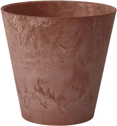 Miniatura 4 de Root & Vessel Maceta redonda Napa, negra, 6 pulgadas