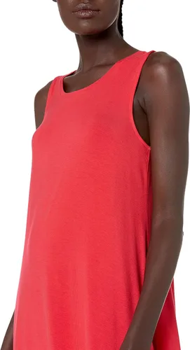 Miniatura 4 de Tienda Essentials - Vestido con vuelo y sin mangas para mujer (disponible en tallas extragrandes)
