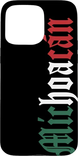 Miniatura 30 de Funda para iPhone 11 Pro de Michoacán México con bandera de México