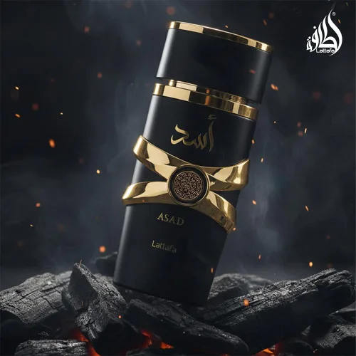 Miniatura 4 de Lattafa Perfumes Asad para Unisex Eau de Parfum Spray, 0.4 onzas (12ML)