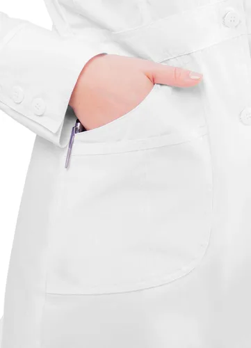 Miniatura 5 de Adar - Abrigos de laboratorio universales para mujer, abrigo de laboratorio Perfection de 32 pulgadas