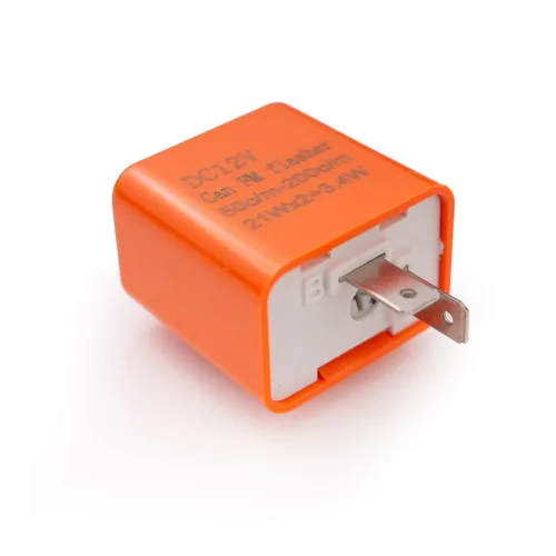 Miniatura 2 de Relé electrónico intermitente LED de velocidad de 12 V ajustable de 2 pines para señal de giro de motocicleta, reemplazo directo, relé universal