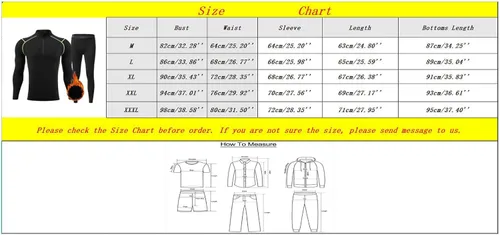 Miniatura 6 de Conjunto de ropa interior térmica para hombre, conjunto de sudadera de forro polar y pantalones largos de forro polar, cálido de secado rápido, capa