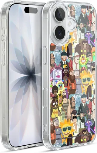 Miniatura 19 de Head Case Designs Funda de gel con licencia oficial de Rick and Morty Aliens Season 3 [protección de grado militar] compatible con Apple iPhone 12