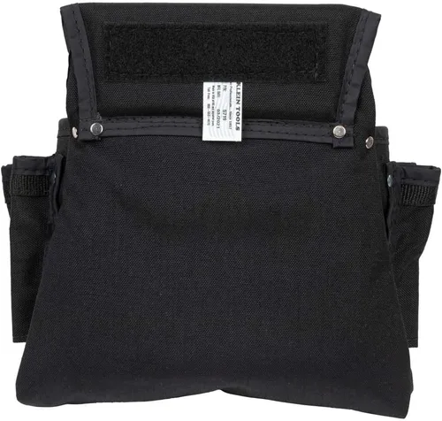 Miniatura 12 de Klein Tools Bolsa de herramientas 5719, PowerLine Series Utility Pouch se adapta a cinturones de herramientas de hasta 2.5 pulgadas, costuras