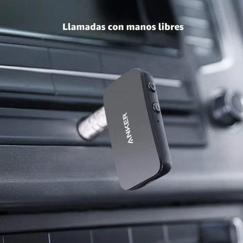 Miniatura 3 de Anker Soundsync - Receptor Bluetooth para transmisión de música con Bluetooth 5.0, conexión de dispositivo doble, llamadas manos libres, duración