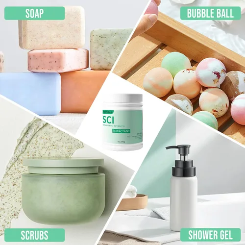 Miniatura 3 de Cocoil isetionato de sodio de 7 onzas, polvo de isetionato de coco de sodio (SCI), burbujas increíbles, suave con la piel, biodegradable, adecuado