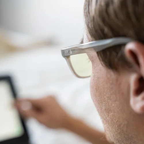 Miniatura 9 de DefenderShield Signature Blue Light Blocking Glasses for Computer, Mobile, Gaming, Sleep - Anti Eyestrain, Headache