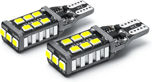 Miniatura 6 de Xotic Tech - 2 bombillas LED estroboscópicas de retroceso T15 921 Canbus sin errores, xenón 6000 K