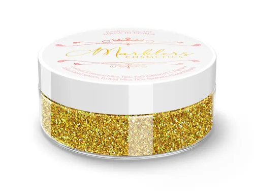 Miniatura 79 de MARBLERS Brillantina de forma gruesa de grado cosmético [estrella] 0.11 onzas (0.11 oz) Escamas No tóxica Vegana Libre de crueldad animal