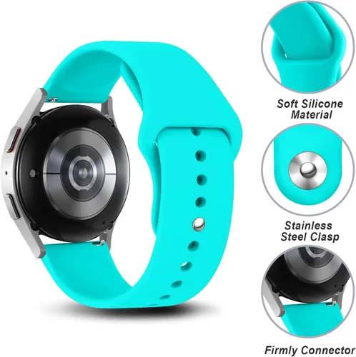 Miniatura 2 de Paquete de 3 correas para Samsung Galaxy Watch 6/6 Classic Band 1.575 in 1.732 in 1.693 in 1.850 in, Galaxy Watch 5/5 Pro/Galaxy Watch 4, correa