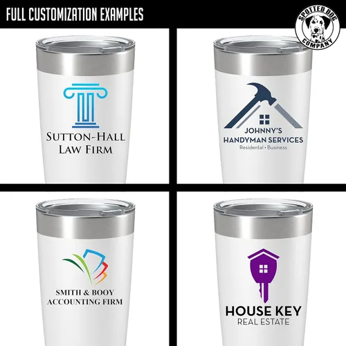 Miniatura 4 de Vaso personalizado de 20 onzas (17 colores) impreso aislado de acero inoxidable con recubrimiento en polvo con tapa, artículos promocionales