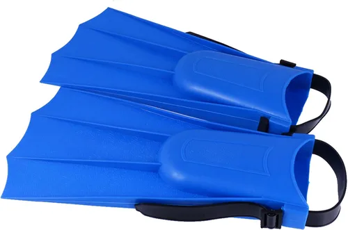 Miniatura 3 de Aletas de natación para niños, 1 par de aletas cortas de buceo para niños, aletas de entrenamiento de natación ajustables de PVC, aletas ligeras