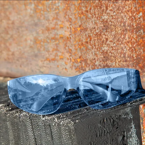 Miniatura 7 de BISON LIFE - Lentes de seguridad con protección envolvente resistente a arañazos, lente de policarbonato resistente a impactos ANSI Z87.1 4