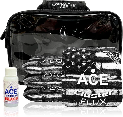 Miniatura 17 de Cluster Flux Bolsos de Cornhole ACE Pro + Kits PRO Tecnología de Almohadilla de Cluster Doble Cara Resbaladiza y Pegajosa para Todo Clima
