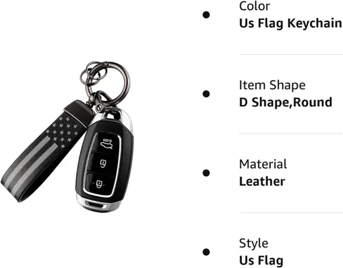Miniatura 8 de Kit de llavero de automóvil, llavero de anillo en D antipérdida, giratorio de 360 grados con destornillador, adecuado para hombres y mujeres