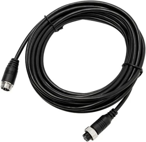 Cable de extensión de aviación de 4 pines para cámara de visión trasera CCTV, camión, remolque, autocaravana, autobús, autocaravana, monitor de