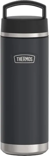 Miniatura 9 de THERMOS Serie ICON Botella de agua de acero inoxidable con tapa de rosca - 32 onzas, color Saddle - Botella de agua aislada al vacío con tapa