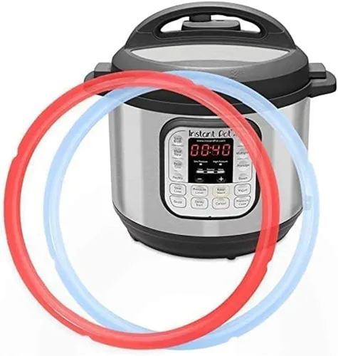 Miniatura 6 de Anillo de sellado de silicona para olla instantánea de 8 cuartos de galón, silicona de grado alimenticio para olla a presión Instant Pot de 8