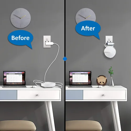 Miniatura 2 de Soporte de pared para sistema WiFi de malla Deco S4, S7, M4, P9, W2400 (paquete de 2)