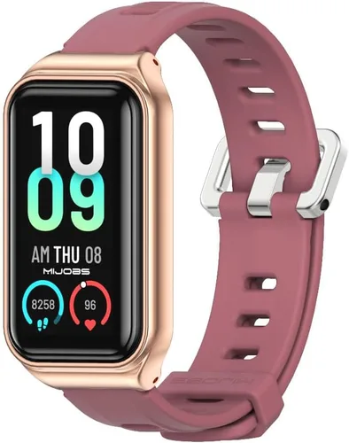 Miniatura 9 de Correa de repuesto de silicona para reloj, accesorios de pulsera inteligente para Amazfit 7 Fit Band