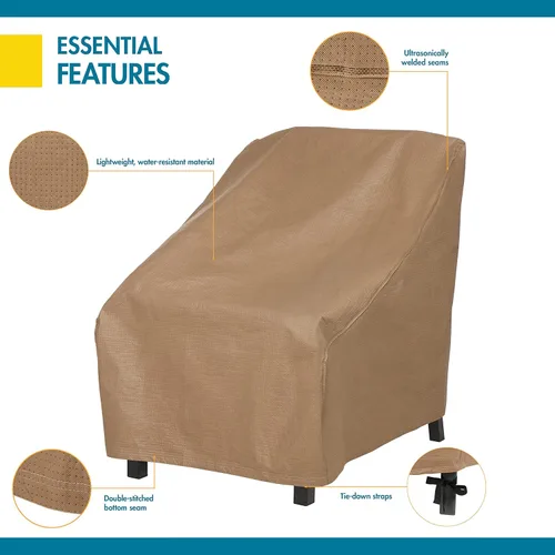 Miniatura 5 de Duck Covers Essential - Funda resistente al agua para silla de patio de 29 pulgadas, fundas para sillas de exterior