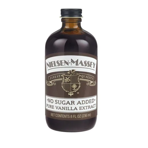 Miniatura 2 de Nielsen-Massey Extracto puro de vainilla sin azúcar añadido para hornear y cocinar, botella de 8 onzas