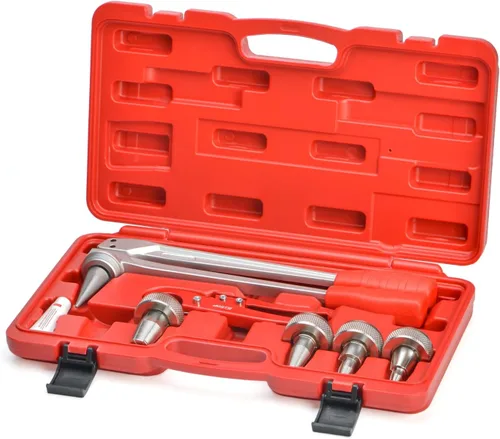 Miniatura 11 de iCrimp PEX - Herramienta expansora con cabezales de expansión de 1/2", 3/4", 1" para manguitos de expansión Uponor ProPex, cumple con la norma ASTM