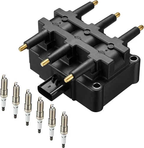 Miniatura 49 de BDFHYK Paquete de bobinas de encendido UF535 y bujías de iridio 95983 compatibles con Mercedes-Benz C230 C280 CLK350 E350 ML350 SLK280 Dodge