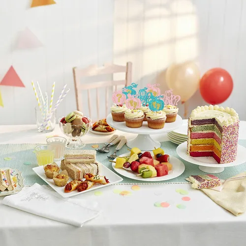 Miniatura 6 de Paquete de 24 adornos para cupcakes de calabaza para niños o niñas, con purpurina para revelación de género, calabaza, pies de bebé, para baby