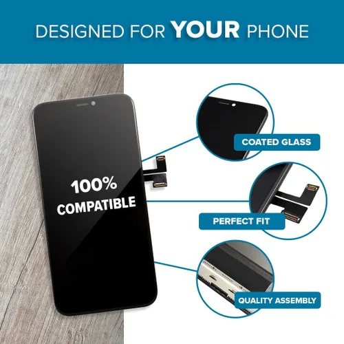 Miniatura 6 de Reemplazo de pantalla LCD compatible con iPhone 11 de 6.1 pulgadas (modelo A2111, A2223, A2221) Pantalla táctil 3D Asamblea de marco digitalizador